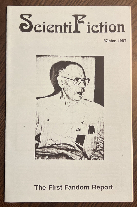 SCIENTIFICTION SCIENCE FICTION FANZINE WINTER 1997 RAY BEAM MARK SCHULZINGER