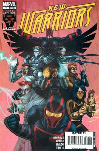 NEW WARRIORS #9 KEVIN GREVIOUX NM 1ST PRINT