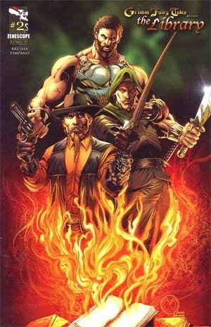 GRIMM FAIRY TALES PRESENTS THE LIBRARY #2 B MARAT MYCHAELS MA NM 1ST PRINT
