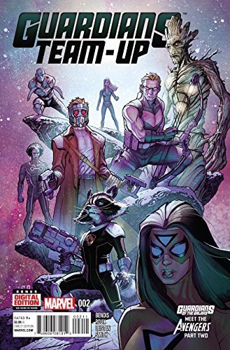 GUARDIANS TEAM-UP #2 BENDIS BRIAN MICHAEL NM 1ST PRINT