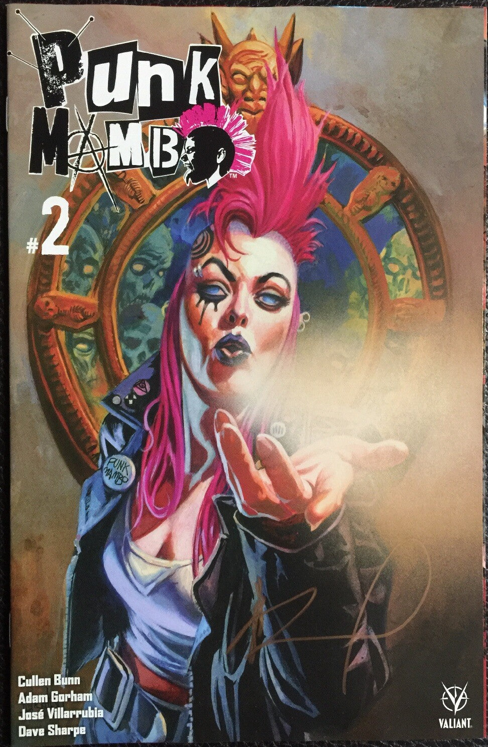 PUNK MAMBO #2 SIGNED by DAN BRERETON NM VALIANT 2019
