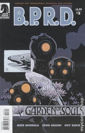 B.P.R.D. BPRD GARDEN OF SOULS #3 MIKE MIGNOLA DARK HORSE NM 1st PRINT