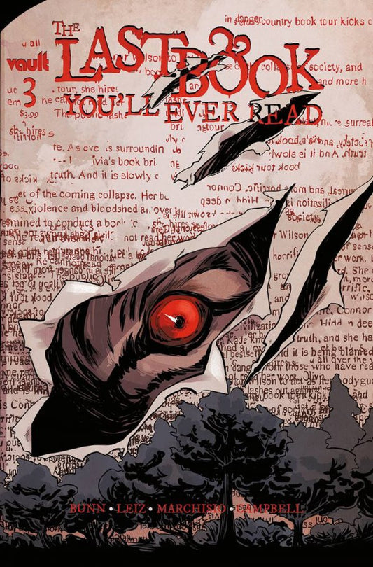 LAST BOOK YOU'LL EVER READ #3 NM 1ST PRINT HICKMAN VARIANT VAULT COMICS 2021