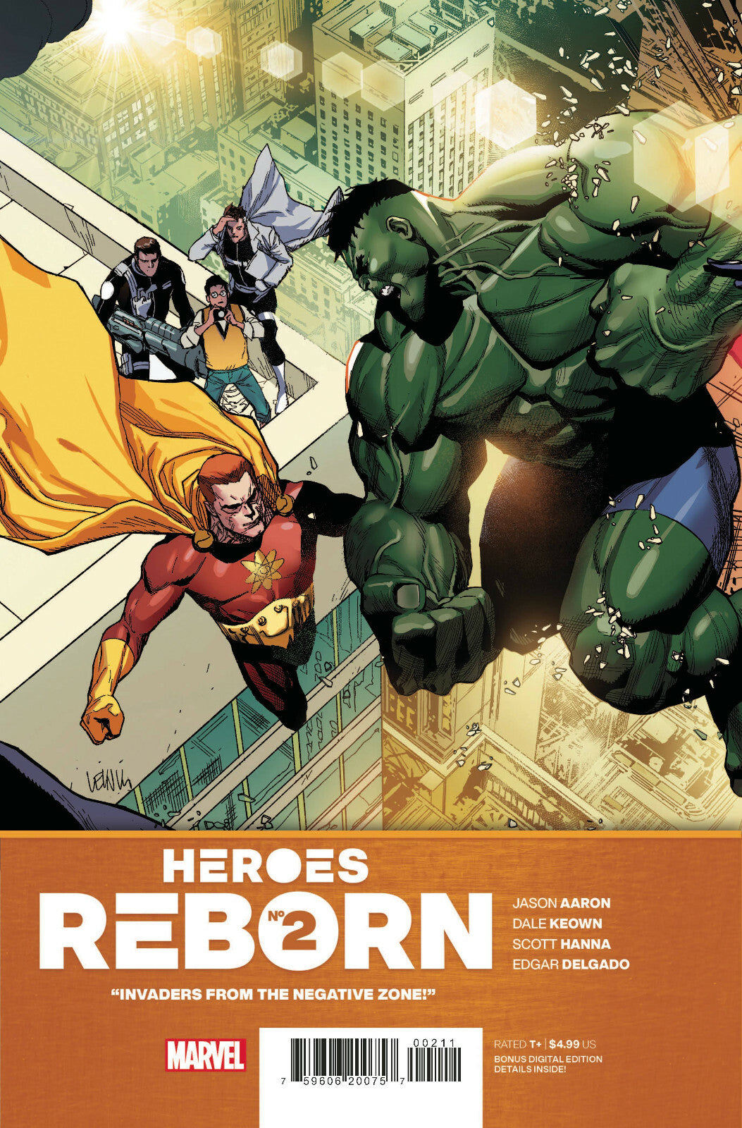 HEROES REBORN MAIN AND VARIANT COVERS #1 #2 YOU PICK!
