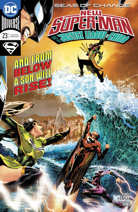 NEW SUPERMAN & THE JUSTICE LEAGUE OF CHINA #23 DC NM FIRST PRINT 2018