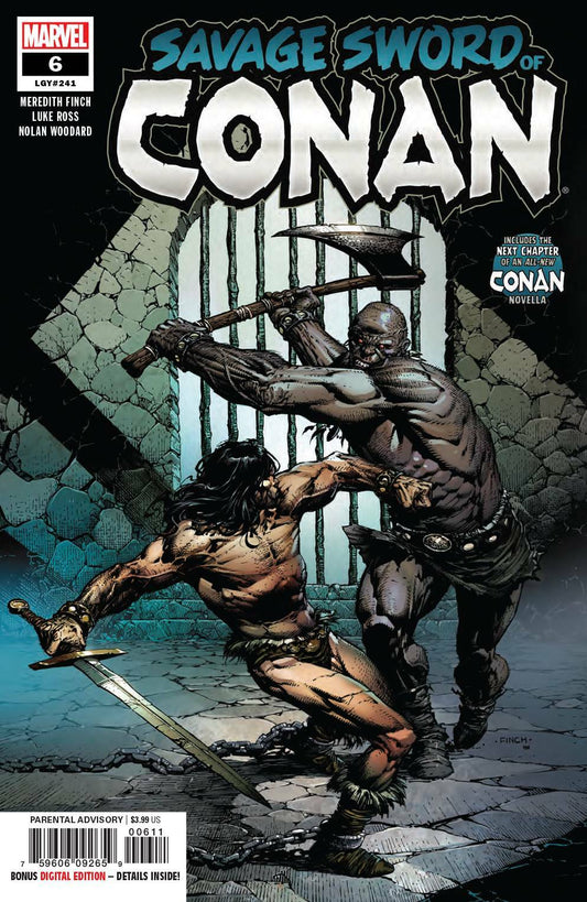 SAVAGE SWORD OF CONAN #6 MARVEL NM 1ST PRINT 2019