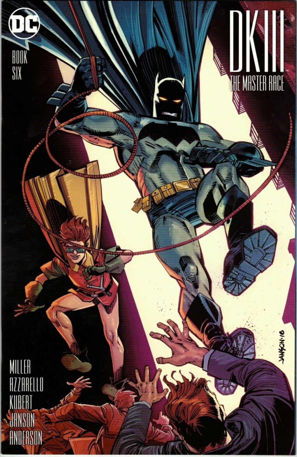 DARK KNIGHT III MASTER RACE #6 JANSON VARIANT EDITION 1:25 NM