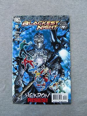 NEKRON RISES (BLACKEST NIGHT VOL 1 #5) GEOFF JOHNS NM 1ST PRINT