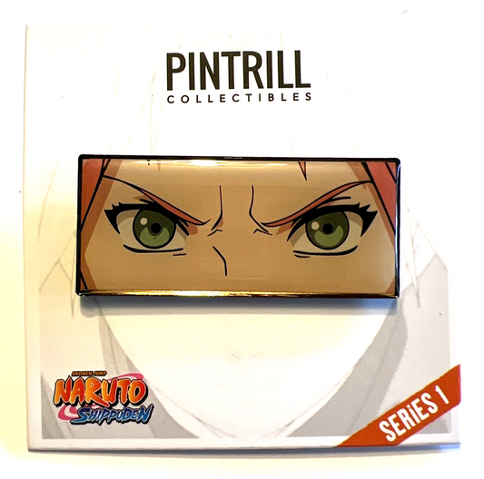 NATRUTO PINTRILL SAKURA EYES PIN COLLECTIBLE NEW