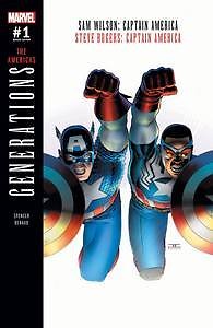 GENERATIONS CAPTAIN AMERICAS #1 CASSADY VARIANT PAUL RENAUD NM 1ST PRINT