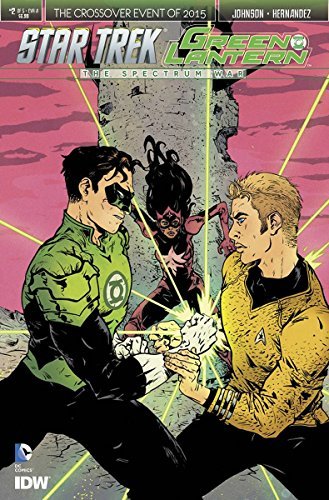 STAR TREK GREEN LANTERN #2 OF 6 REG POPE JOHNSON MIKE NM 1ST PRINT