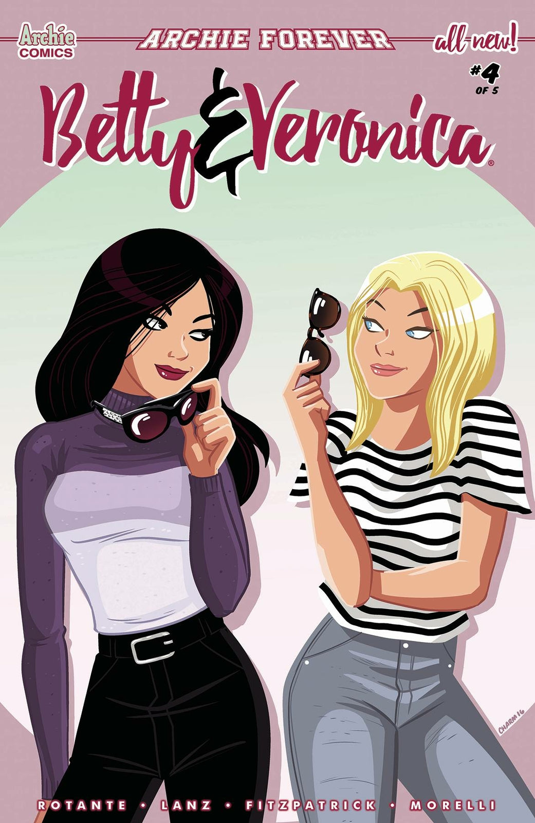 BETTY & VERONICA #4 COVER B CHARM ARCHIE NM 1ST PRINT 2019