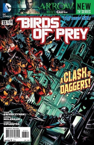 BIRDS OF PREY #13 DUANE SWIERCZYNSKI ROMANO MOLENAAR DC NM 1st PRINT