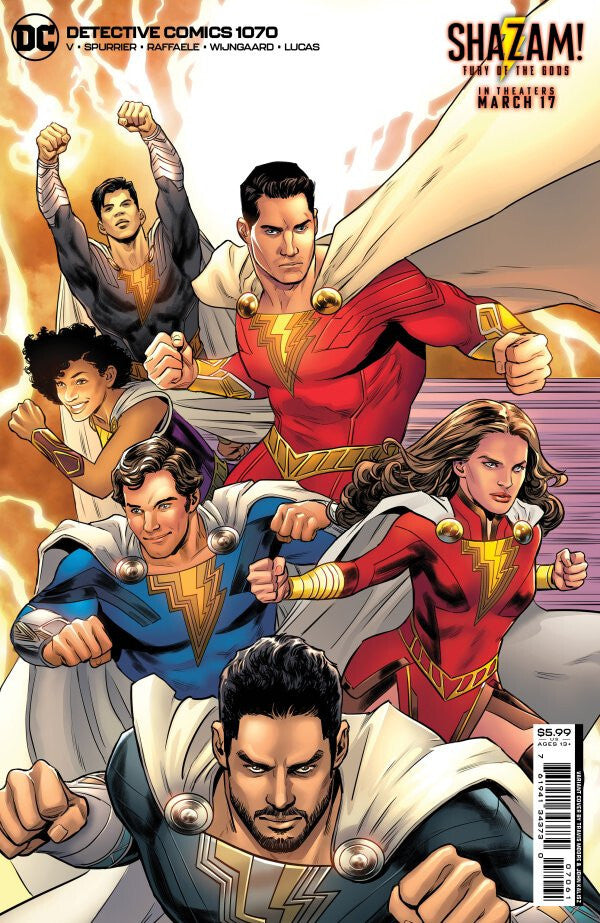 DETECTIVE COMICS #1070 MOORE SHAZAM VARIANT NM 1ST PRINT DC COMICS 2023