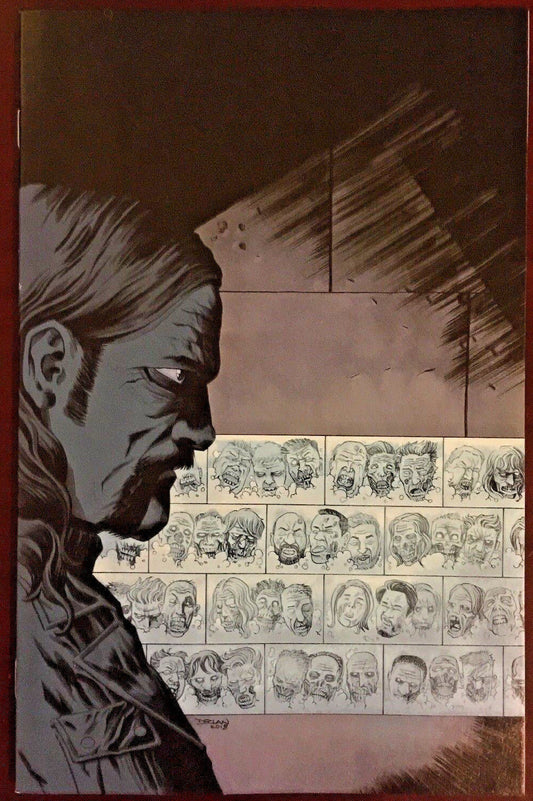 WALKING DEAD #27 15TH ANNIVERSARY BLIND BAG SHALVEY COLOR VIRGIN VARIANT NM