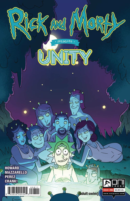 RICK AND MORTY PRESENTS UNITY #1 COVER A CANNON  ONI NM 1ST PRINT 2019