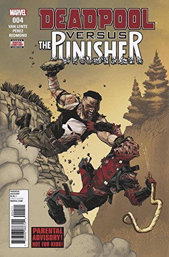 DEADPOOL VS PUNISHER #4 PEREZ FRED VAN LENTE NM 1ST PRINT
