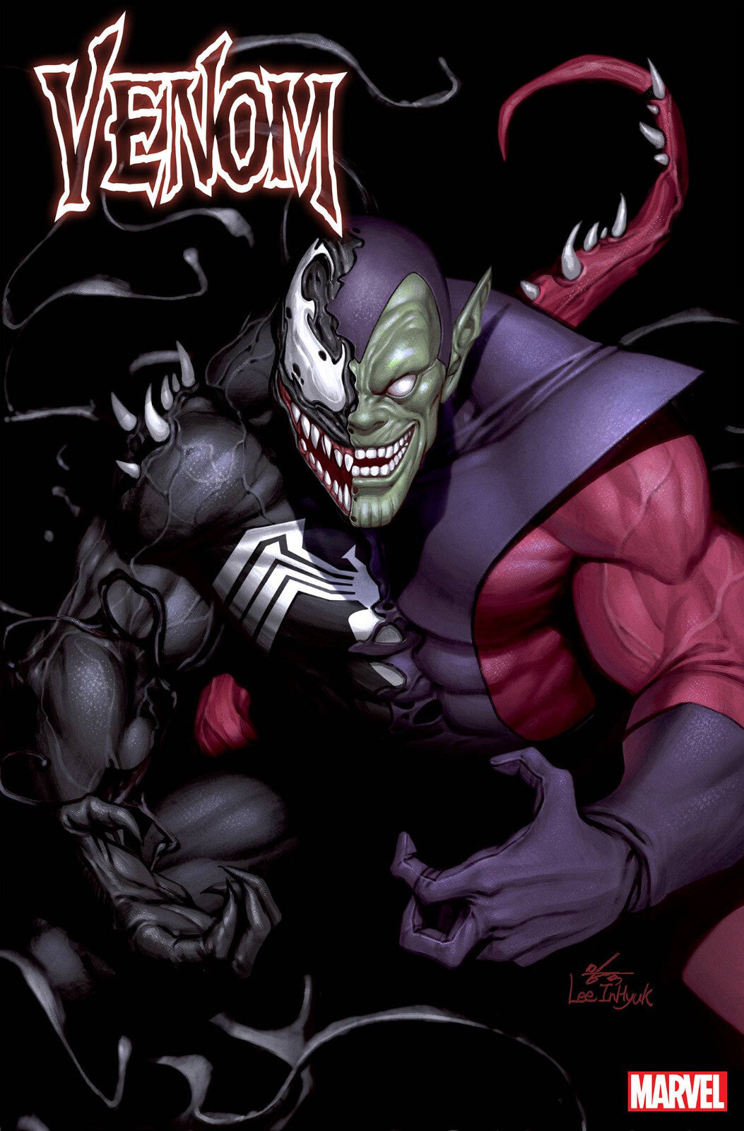 VENOM #8 SKRULL VARIANT INHYUK EWING HITCH MARVEL COMICS 2022