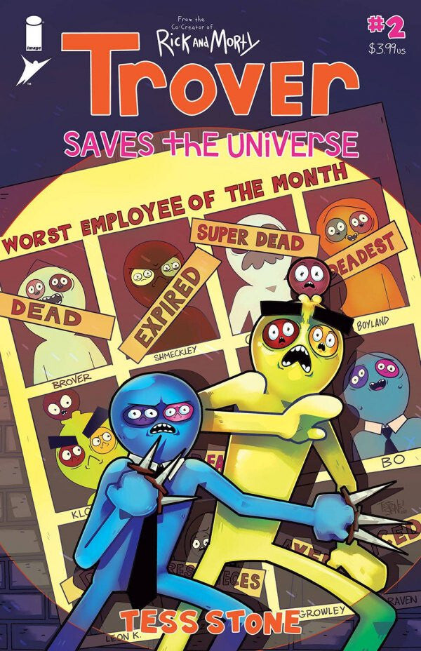 TROVER SAVES THE UNIVERSE #2 NM 1ST PRINT MAIN COVER IMAGE COMICS 2021