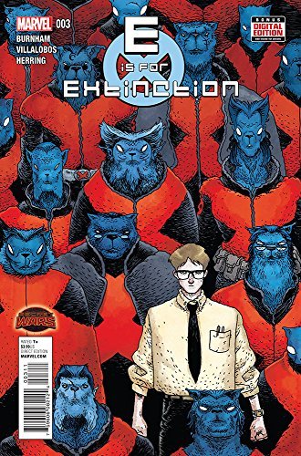 E IS FOR EXTINCTION #3 NM 1ST PRINT