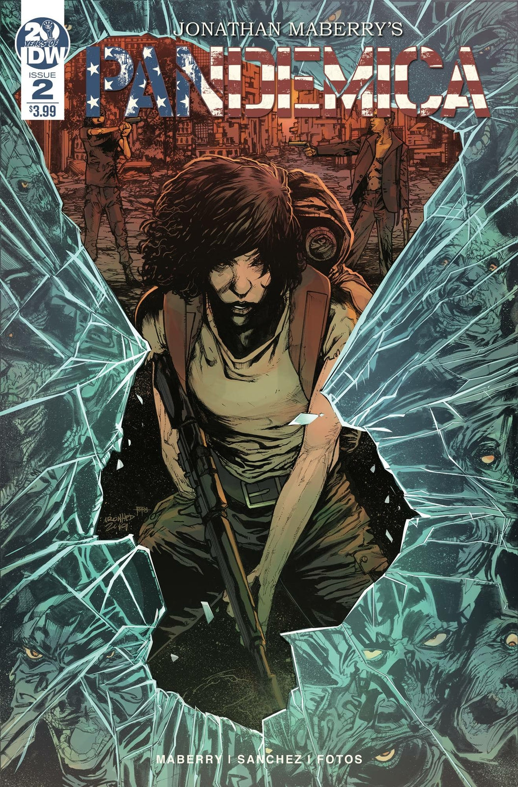 PANDEMICA #2 COVER A SANCHEZ IDW NM 1ST PRINT 2019