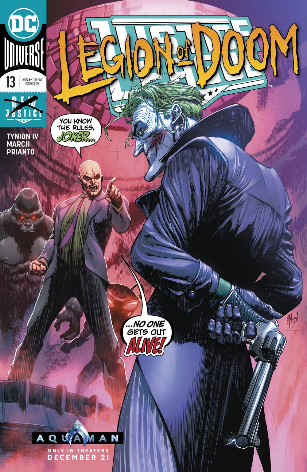 JUSTICE LEAGUE #13 DC NM 1ST PRINT 2018