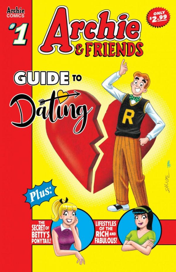 ARCHIE AND FRIENDS GUIDE TO DATING #1 MAIN COVER NM 1ST PRINT ARCHIE COMICS 2021