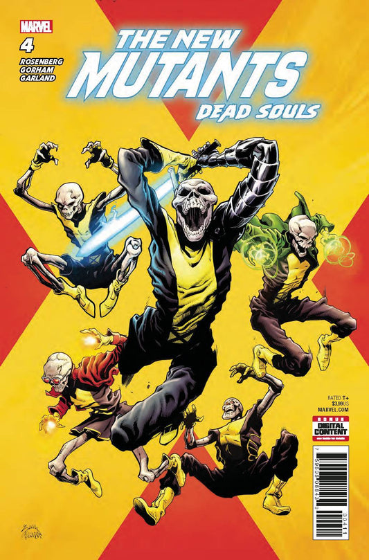 NEW MUTANTS DEAD SOULS #4 OF 6 MARVEL COMICS NM