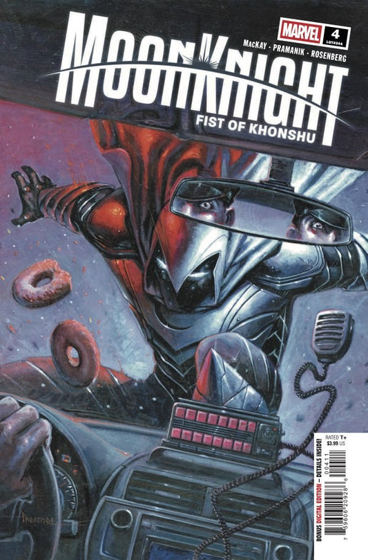 MOON KNIGHT FIST OF KHONSHU #4 NM 1ST PRINT MAIN COVER MARVEL COMICS 2025