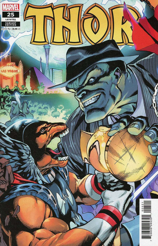 THOR #25 BETA RAY BILL JOE FIXIT VARIANT COVER MARVEL COMICS 2022 NM