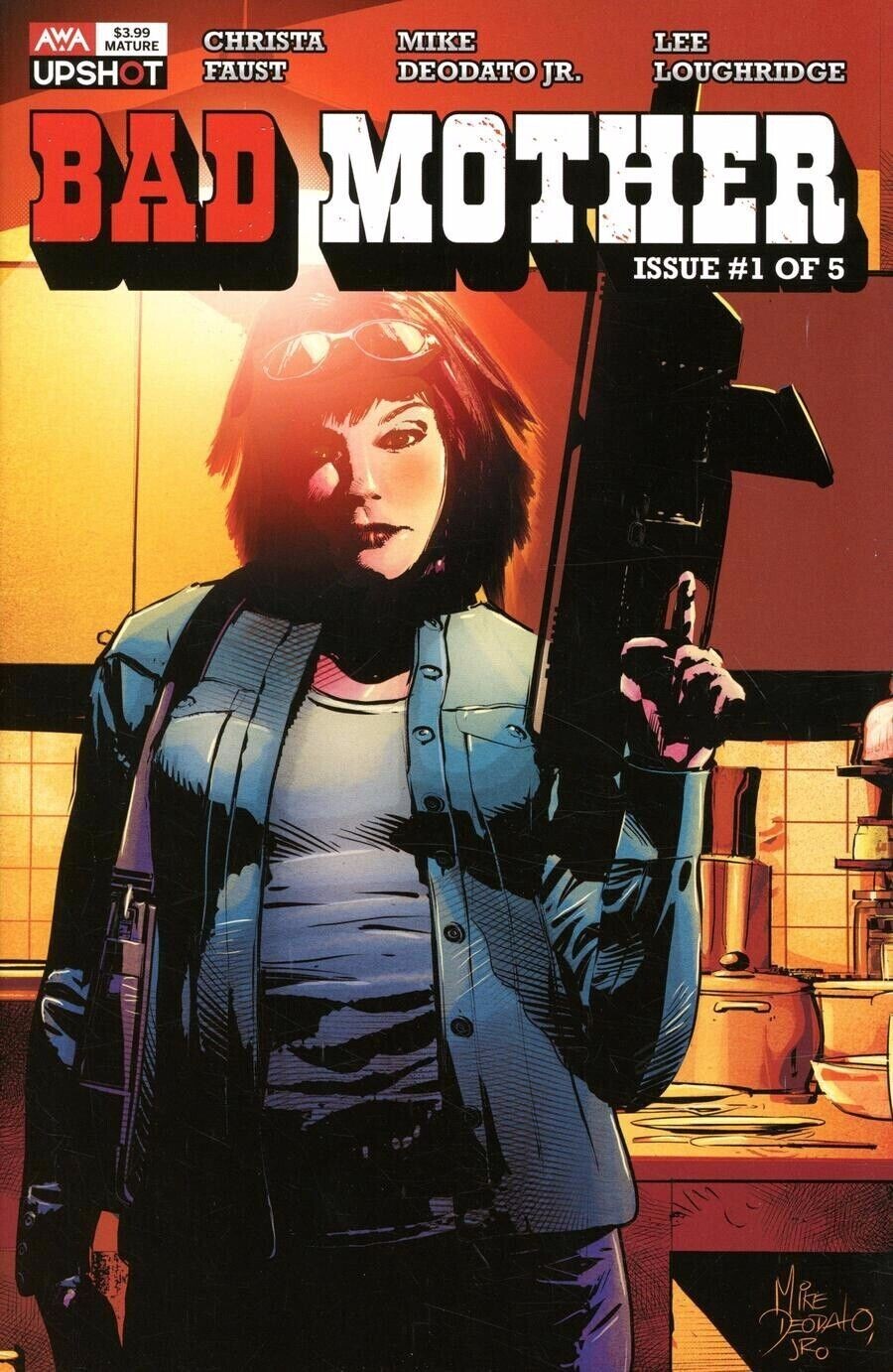 BAD MOTHER #1 MAIN COVER A MIKE DEODATO JR COVER 2020 FIRST PRINT NM