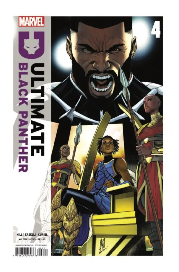 ULTIMATE BLACK PANTHER #4 NM 1ST PRINT MAIN COVER MARVEL COMICS 2024