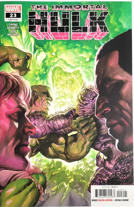 IMMORTAL HULK #23 ALEX ROSS MAIN COVER MARVEL COMICS 2019 NM