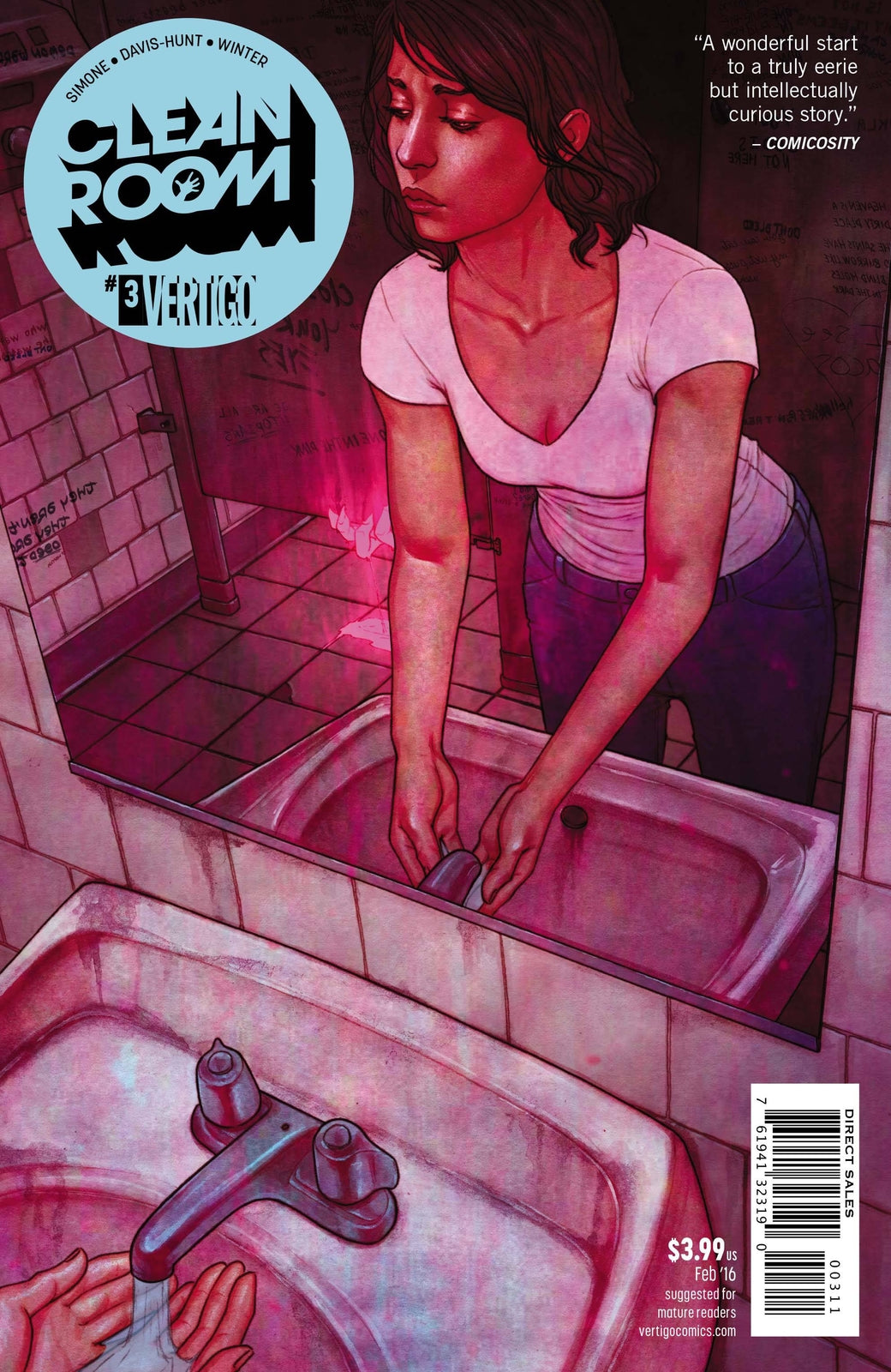 CLEAN ROOM #3 VERTIGO NM 1ST PRINT DC 2016