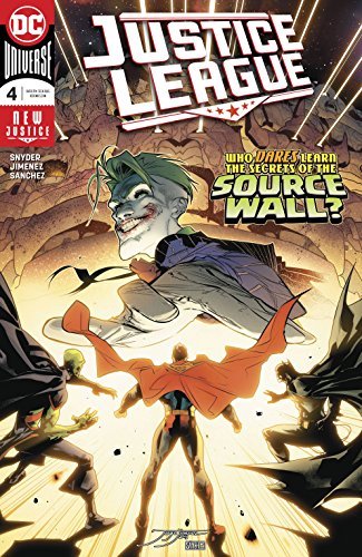 JUSTICE LEAGUE #4 MAIN JORGE JIMENEZ SCOTT SNYDER NM 1ST PRINT