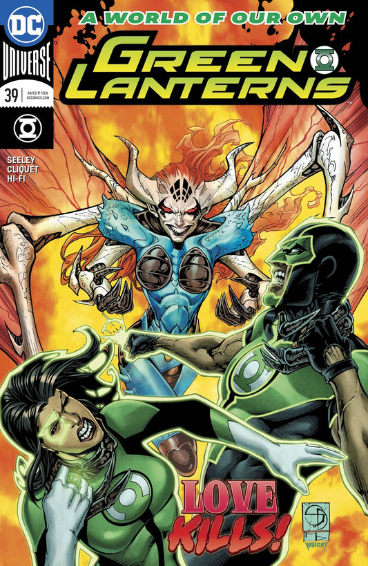 GREEN LANTERNS #39 MAIN COVER DC REBIRTH 1st PRINT NM