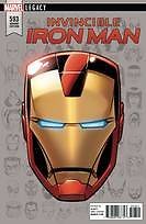 INVINCIBLE IRON MAN #593 LEGACY HEADSHOT VARIANT LEG 1:10 NM 1ST PRINT