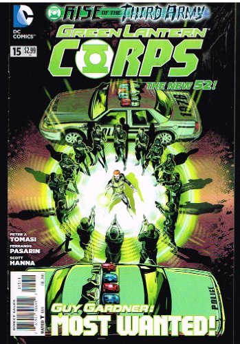 GREEN LANTERN CORPS #15 DC COMIC THE NEW 52 TOMASI PASARIN & HANNA NM 1ST PRINT