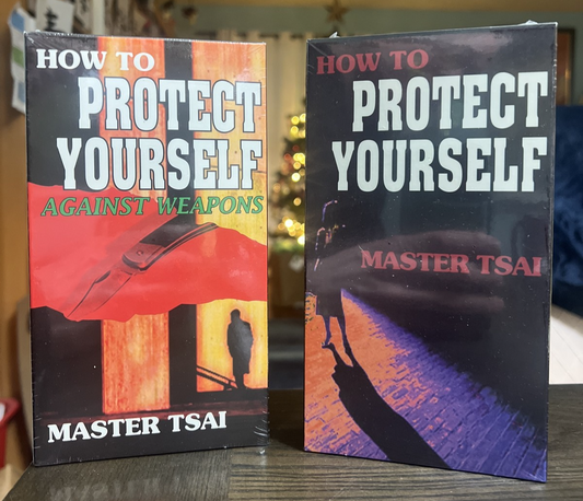 Master Tsai How To Protect Yourself VHS Martial Arts Self Defense New Sealed X2