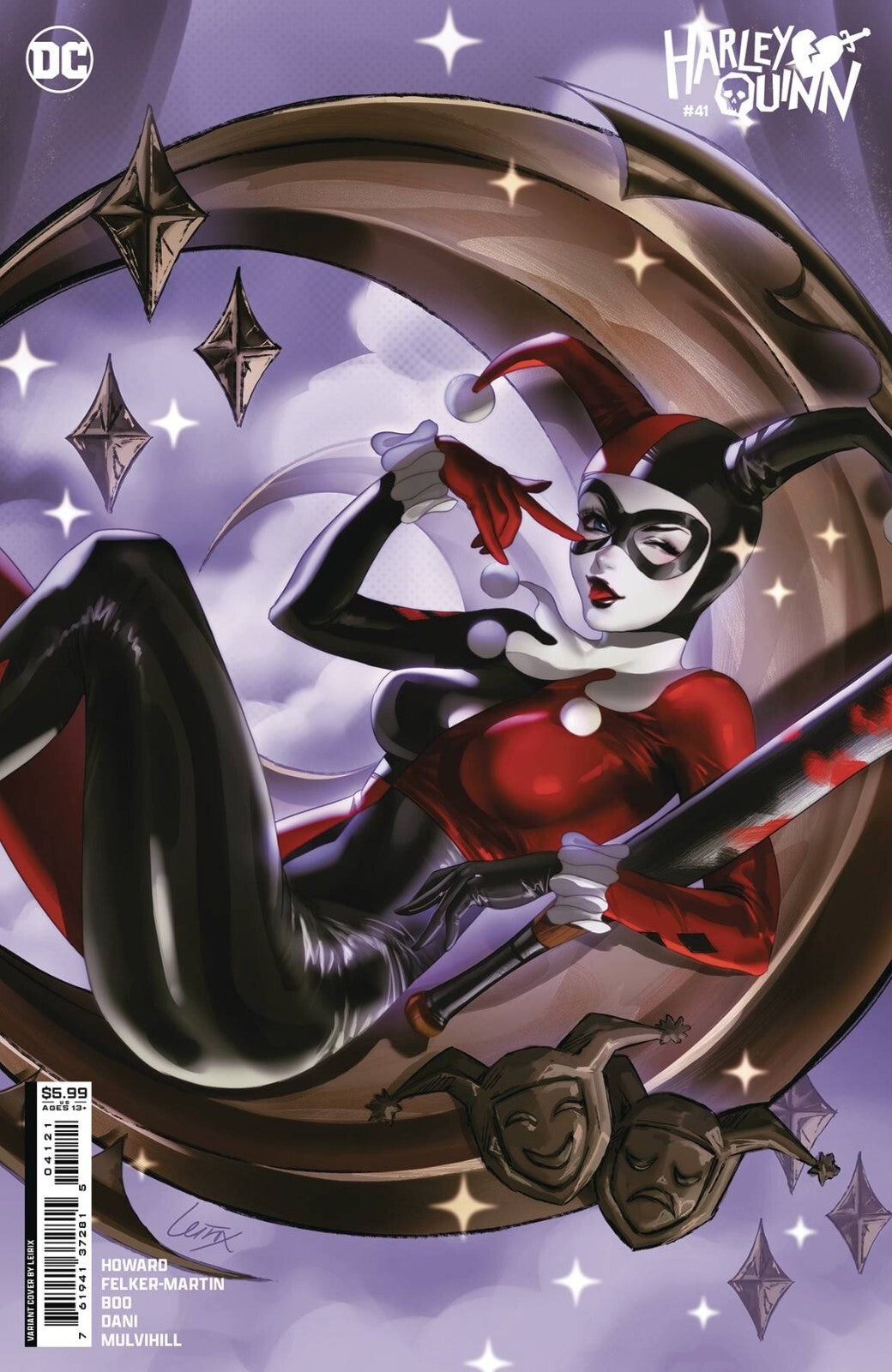 HARLEY QUINN #41 LEIRIX HOWARD BOO DC 2024 NM