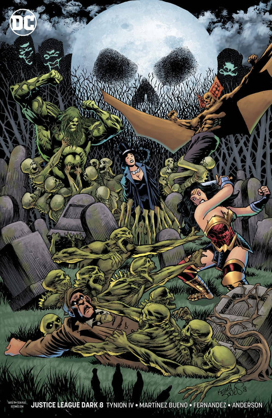 JUSTICE LEAGUE DARK #8 VARIANT ED DC NM 1ST PRINT 2019