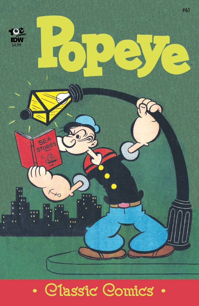 POPEYE CLASSICS #61 MAIN COVER NM 1ST PRINT IDW 2017
