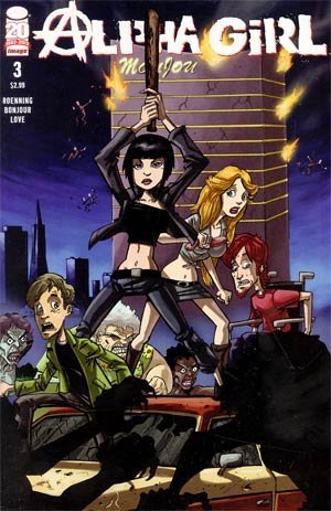 ALPHA GIRL #3 JEAN- PAUL BONJOUR IMAGE  NM 1st PRINT