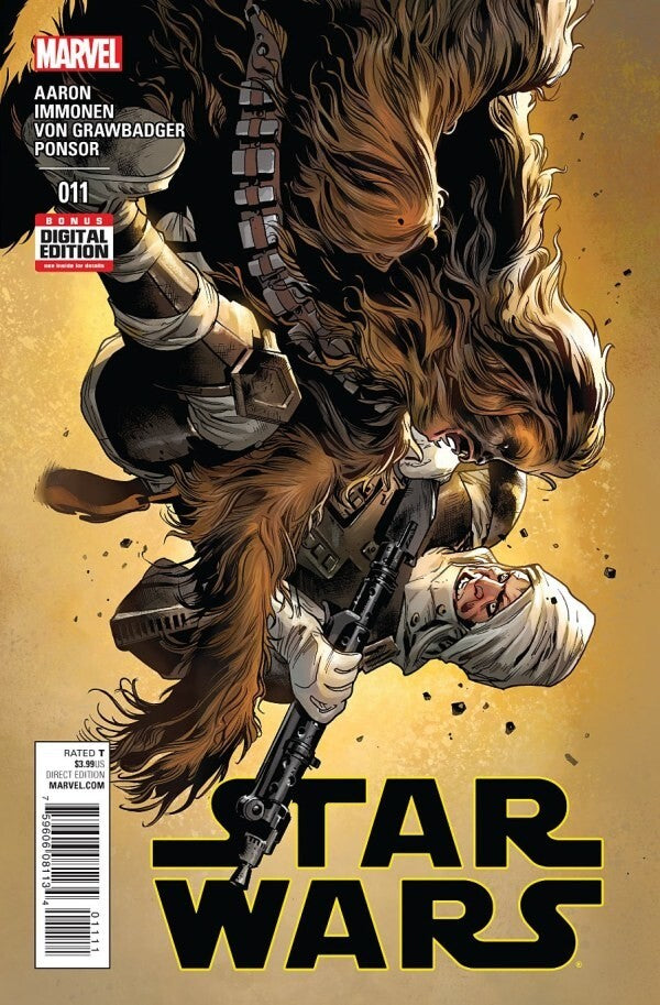 STAR WARS #11 MAIN COVER NM 1ST PRINT MARVEL COMICS 2015