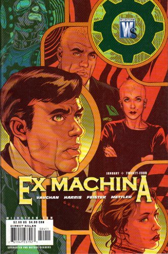 EX MACHINA #24 VAUGHAN NM 1ST PRINT