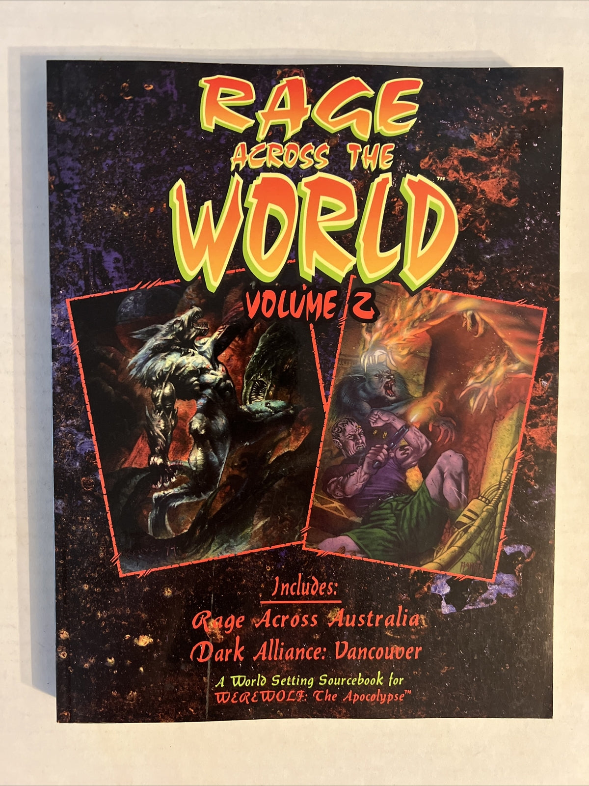 RAGE ACROSS THE WORLD VOL 2 WEREWOLF THE APOCOLYPSE WW3070