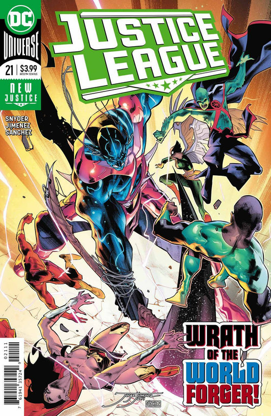 JUSTICE LEAGUE #21 MAIN COVER DC NM 1ST PRINT 2019
