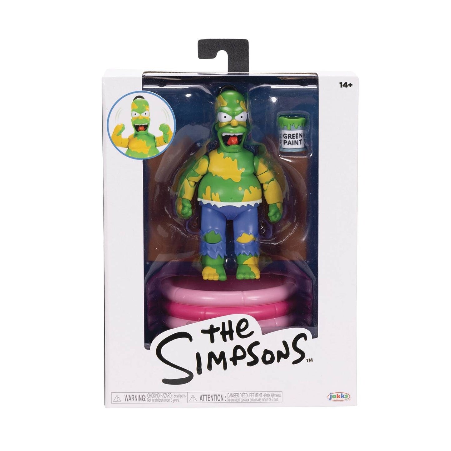 Jakks Pacific The Simpsons Furious Homer 5in Premium Action Figure NEW