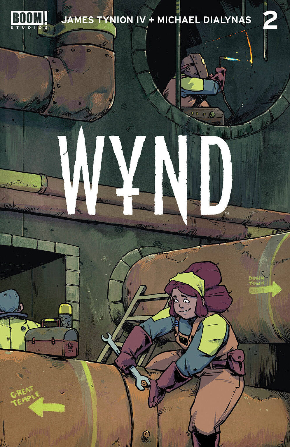 WYND #2 MAIN COVER JAMES TYNION MICHAEL DIALYNAS NM 1ST PRINT BOOM STUDIOS 2020