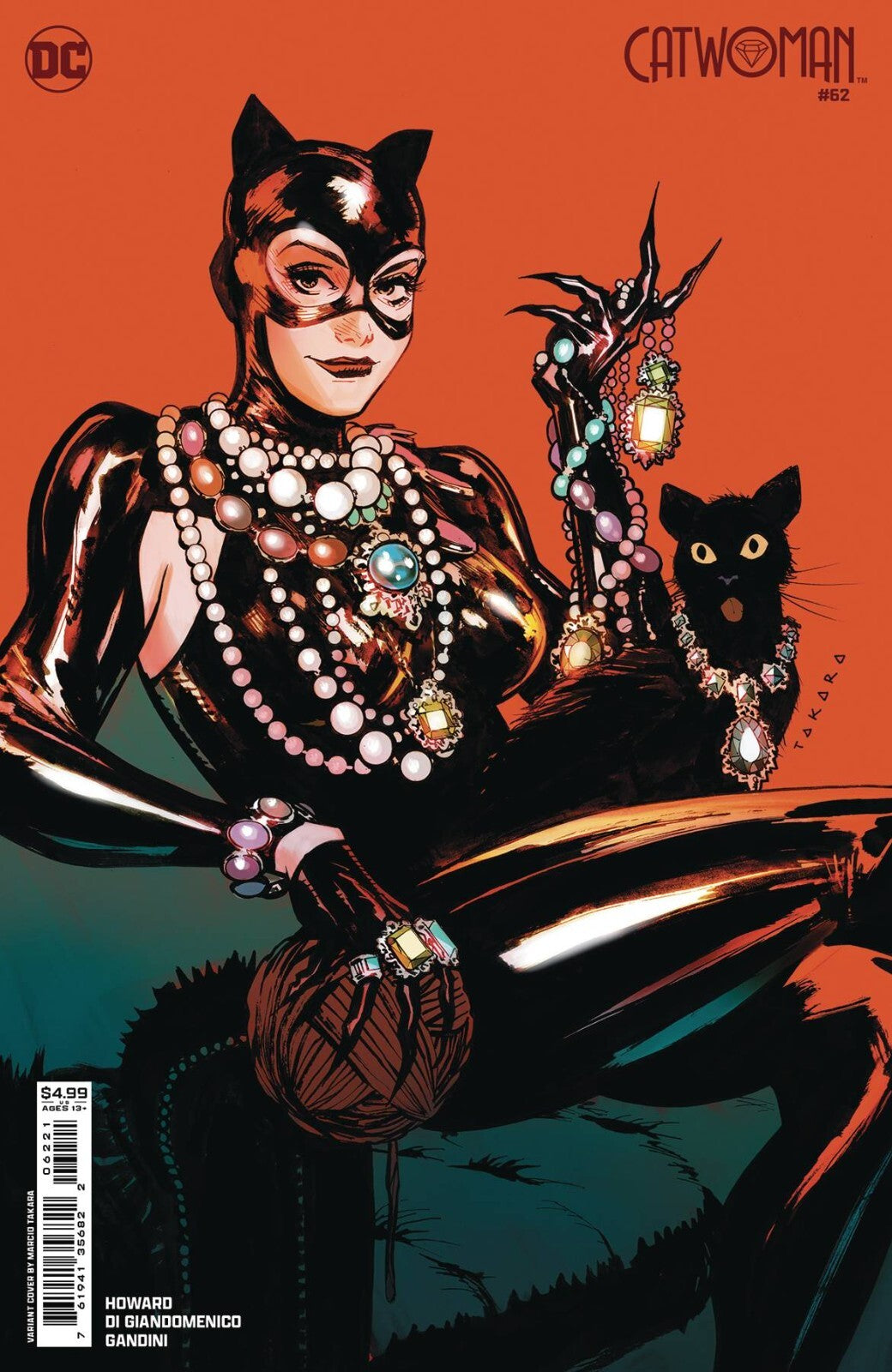 CATWOMAN #62 TAKARA VARIANT HOWARD DI GIANDOMENICO 1ST PRINT DC 2024 NM